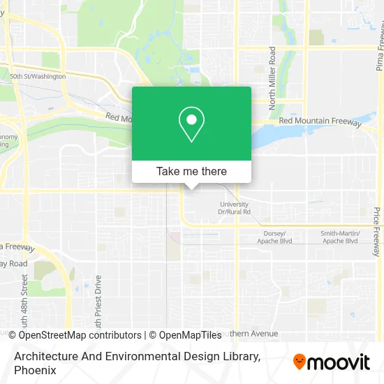 Architecture And Environmental Design Library map