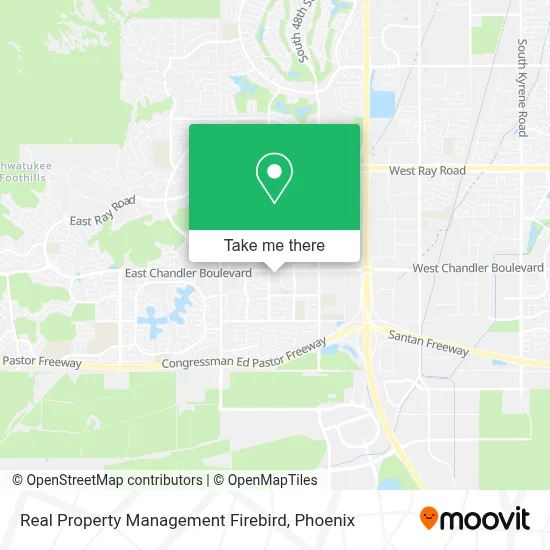 Real Property Management Firebird map