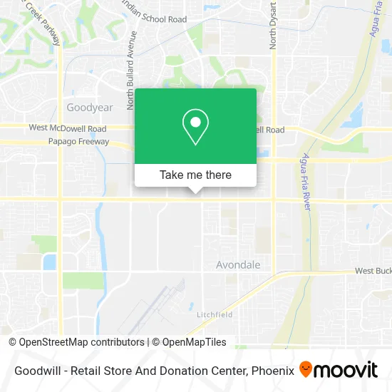 Goodwill - Retail Store And Donation Center map