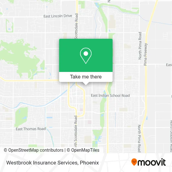 Westbrook Insurance Services map