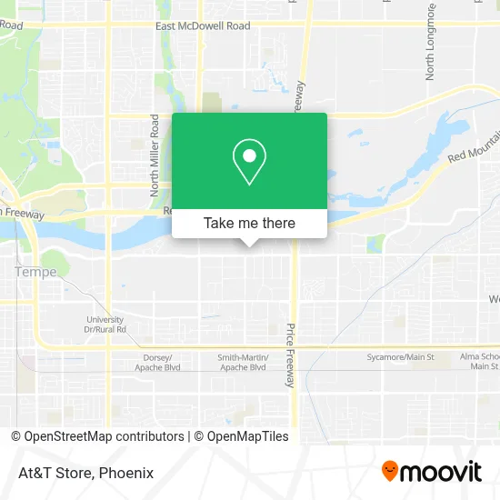 At&T Store map