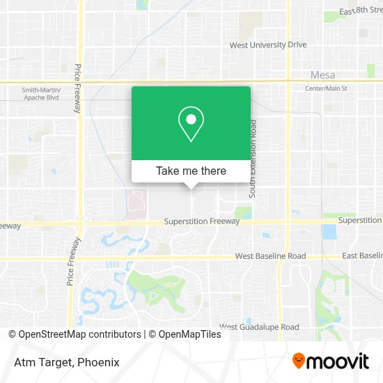 Atm Target map
