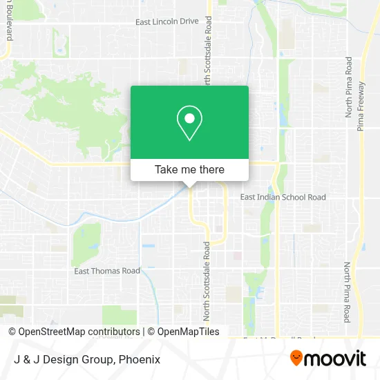 J & J Design Group map