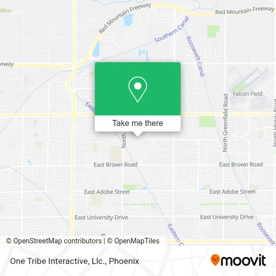 One Tribe Interactive, Llc. map