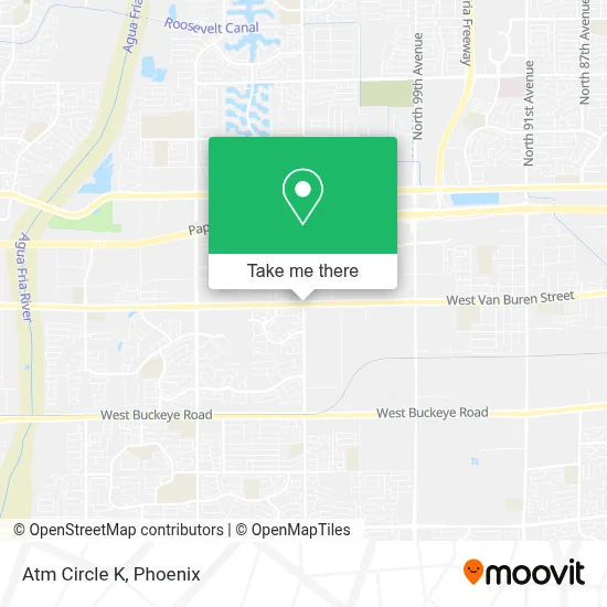 Atm Circle K map