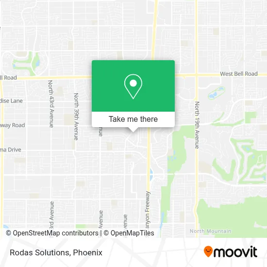 Rodas Solutions map