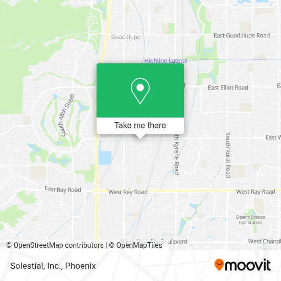 Solestial, Inc. map