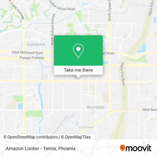 Amazon Locker - Temis map