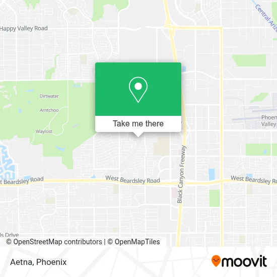 Aetna map