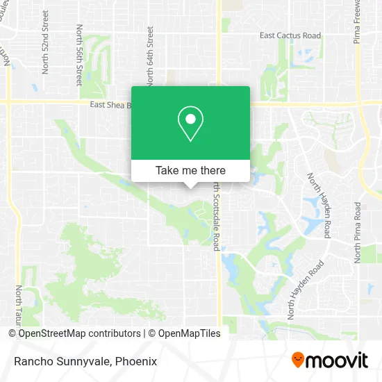 Rancho Sunnyvale map