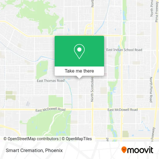 Smart Cremation map