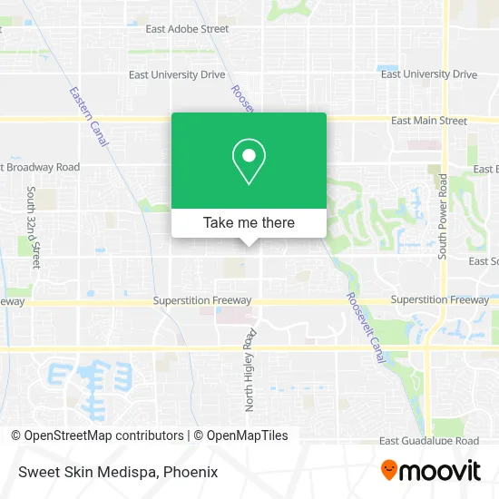 Sweet Skin Medispa map