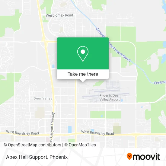 Apex Heli-Support map