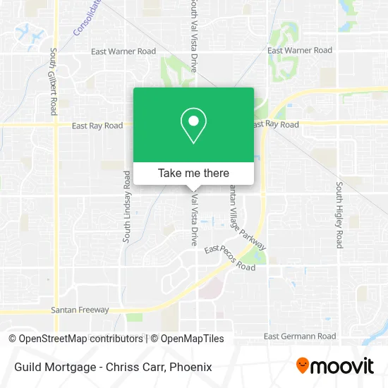 Guild Mortgage - Chriss Carr map