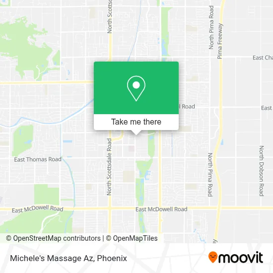 Michele's Massage Az map