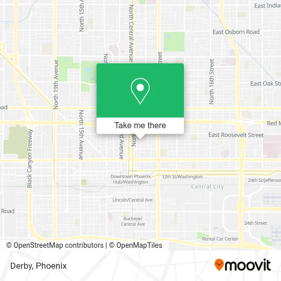 Derby map