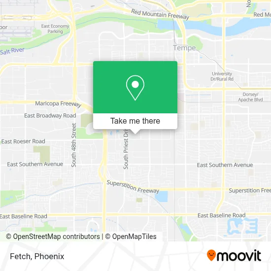 Fetch map