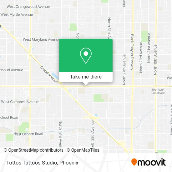 Tottos Tattoos Studio map