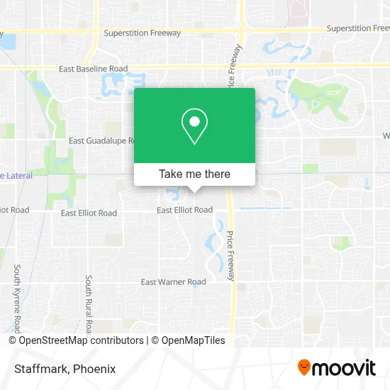 Staffmark map