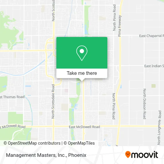Management Masters, Inc. map