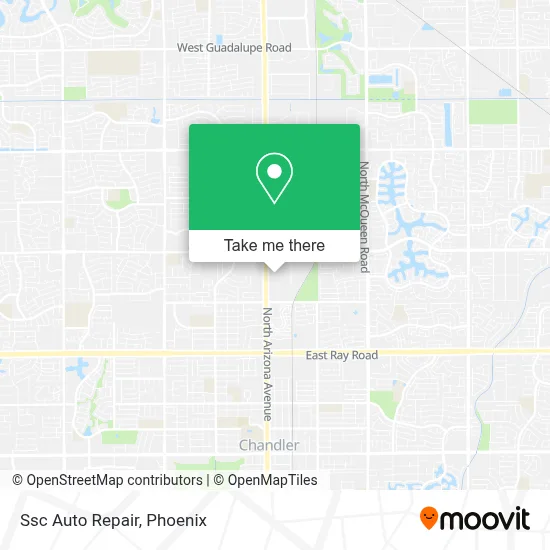 Ssc Auto Repair map