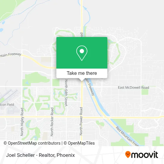 Joel Scheller - Realtor map