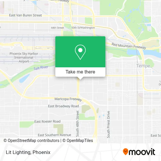 Lit Lighting map