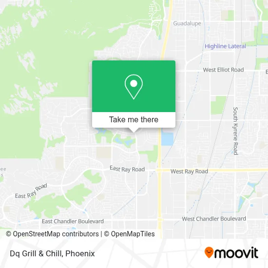Dq Grill & Chill map