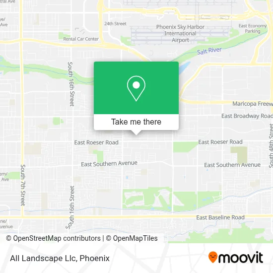 All Landscape Llc map