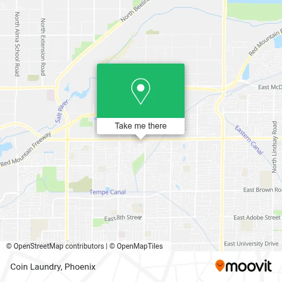 Coin Laundry map