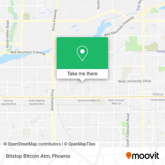 Bitstop Bitcoin Atm map