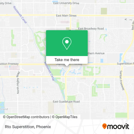Rto Superstition map