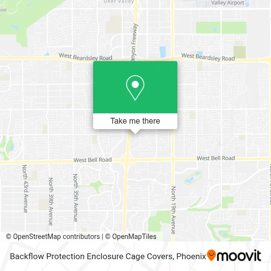 Backflow Protection Enclosure Cage Covers map