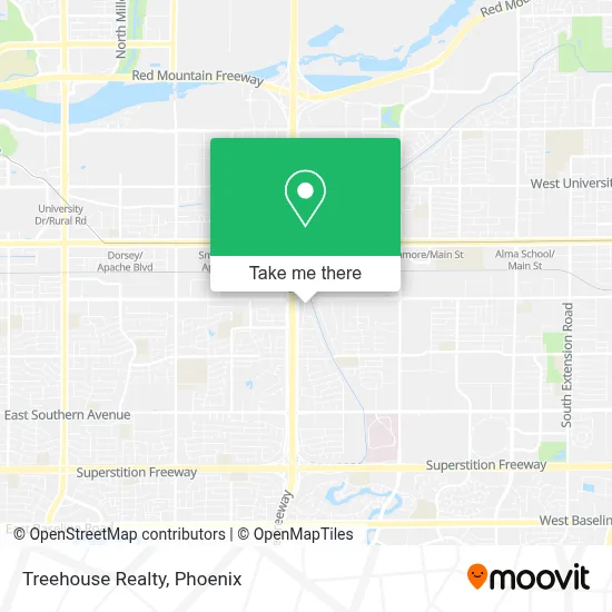 Treehouse Realty map