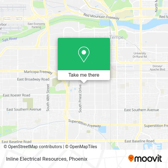 Inline Electrical Resources map
