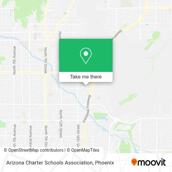 Arizona Charter Schools Association map