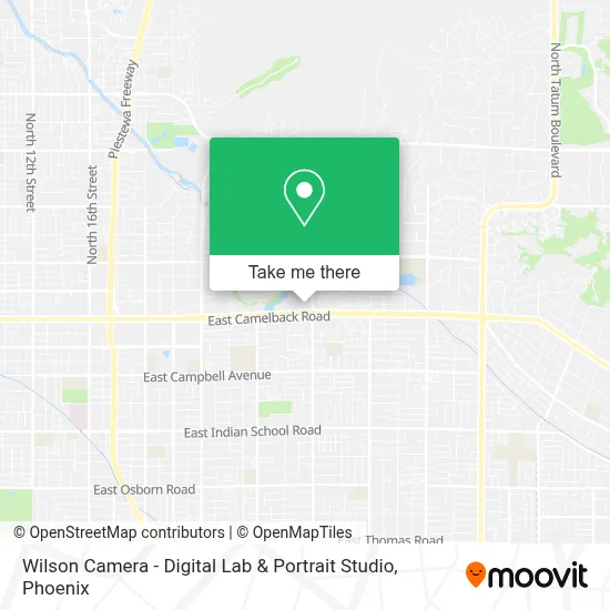 Wilson Camera - Digital Lab & Portrait Studio map