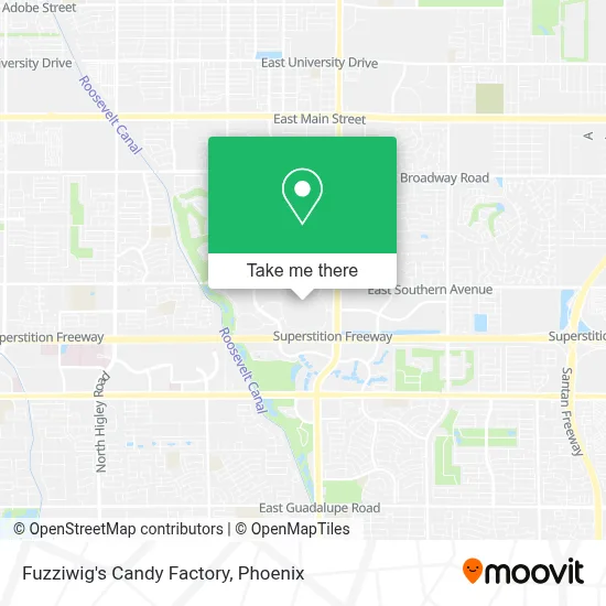 Fuzziwig's Candy Factory map