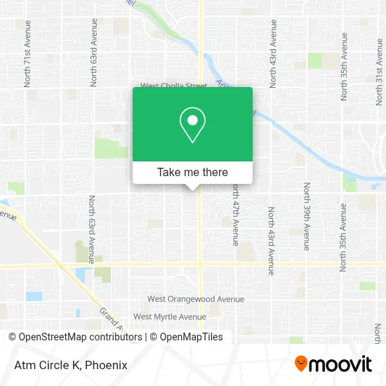 Atm Circle K map