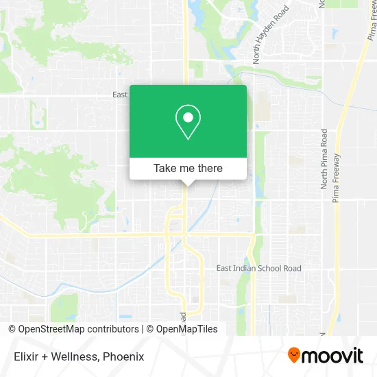 Elixir + Wellness map