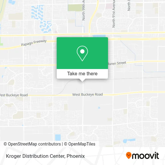 Kroger Distribution Center map