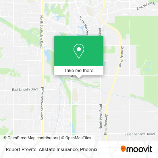 Robert Previte: Allstate Insurance map
