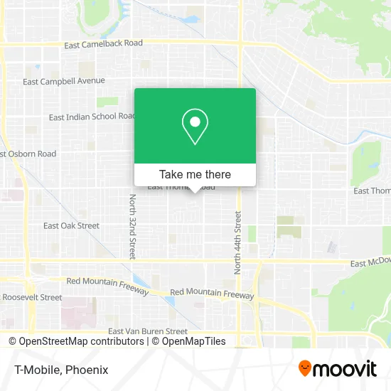 T-Mobile map