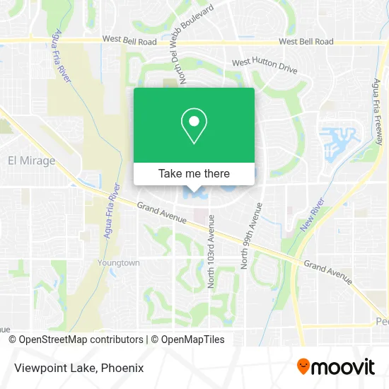 Viewpoint Lake map