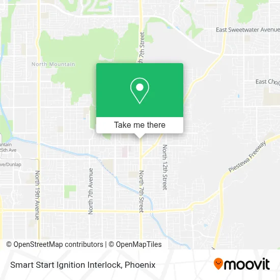 Smart Start Ignition Interlock map