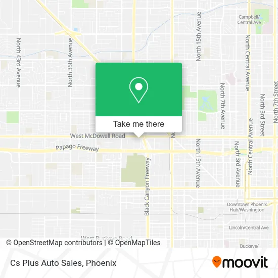 Cs Plus Auto Sales map