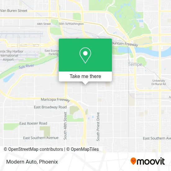 Modern Auto map