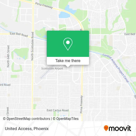 United Access map