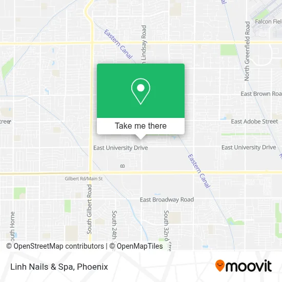 Linh Nails & Spa map