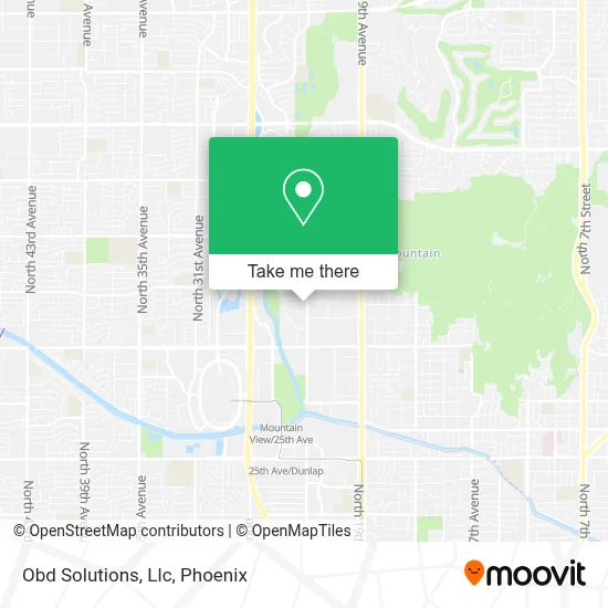 Obd Solutions, Llc map